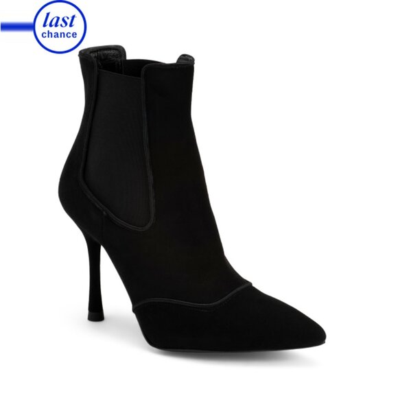 LK BENNETT Shoes - LK BENNETT Black Made In Spain Suede Adelaide Ankle Boots